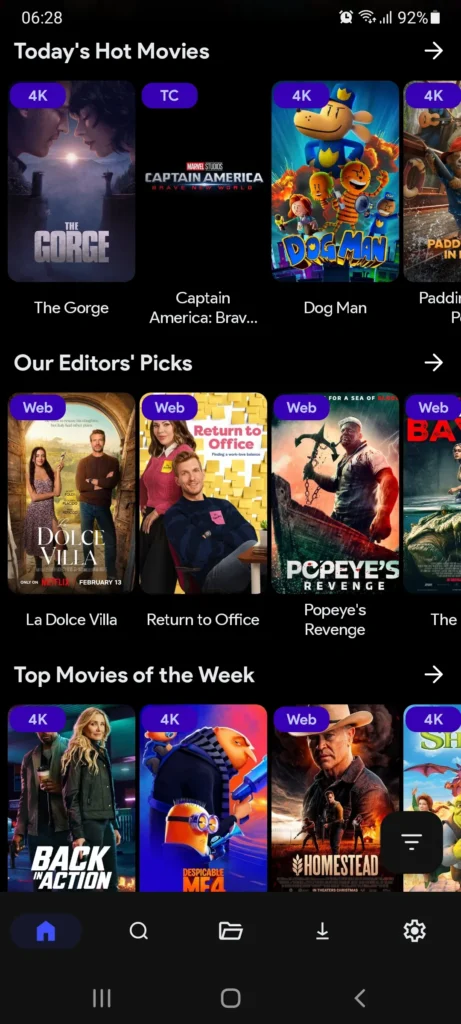 Choose-Favorite-Content